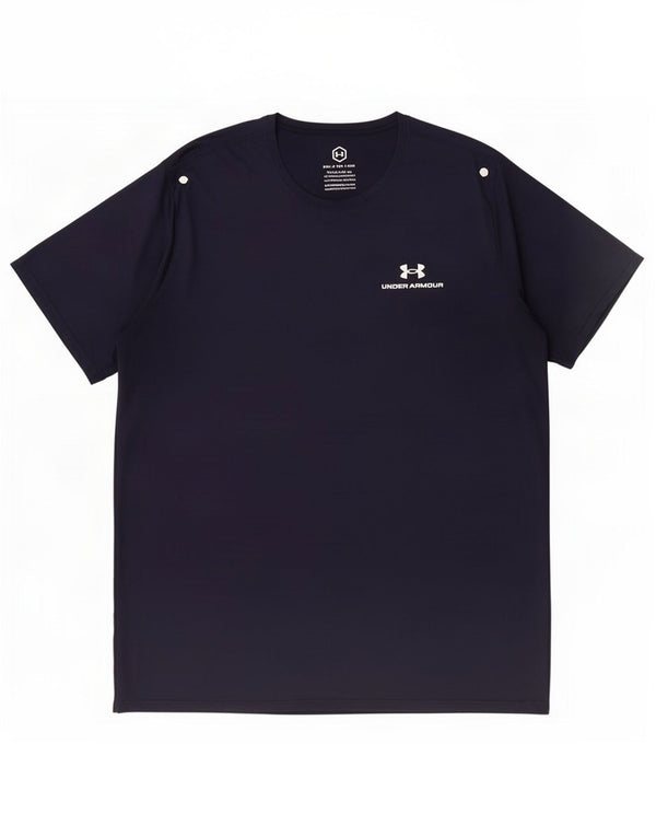 Camiseta masculina Under Armour Top 2XL poliéster azul marinho
