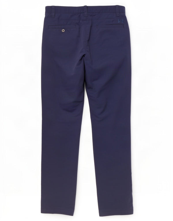 Calça Chino Masculina Under Armour Straight W34 L34 Azul Marinho