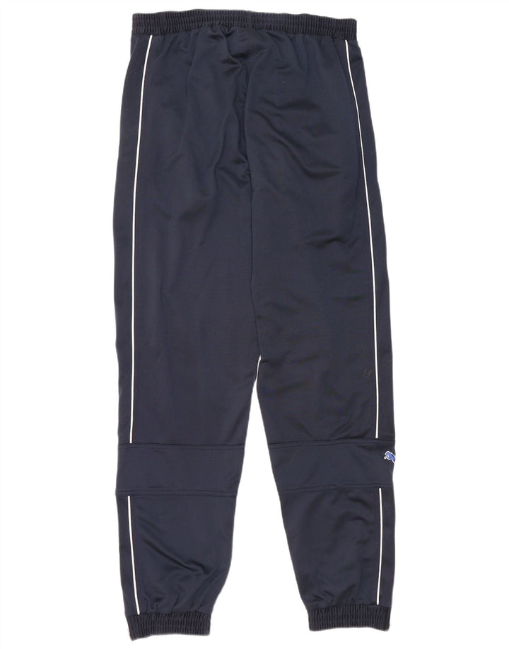 Calça esportiva masculina Puma Graphic Joggers grande poliéster azul marinho