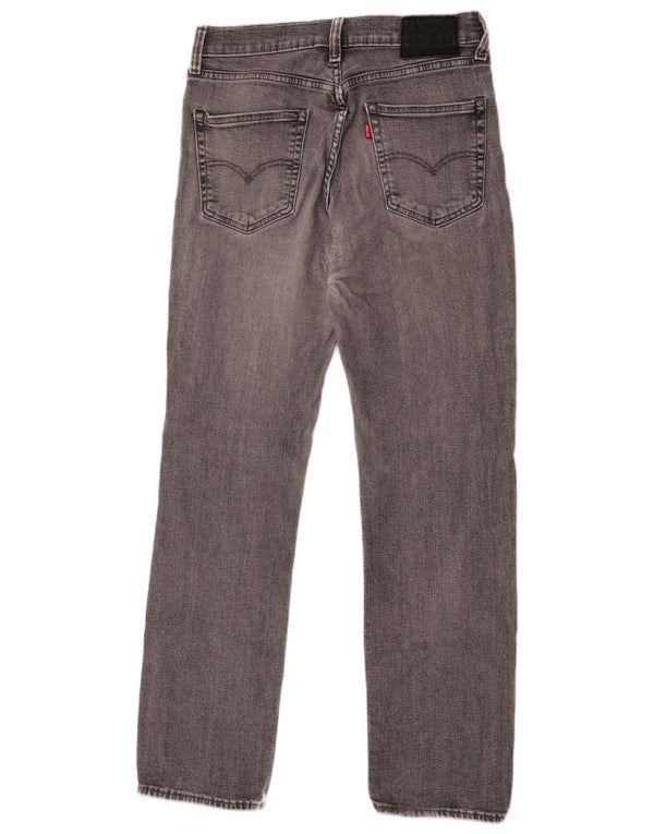 Levi's Mens Slim Jeans W32 L32 Cinza Algodão