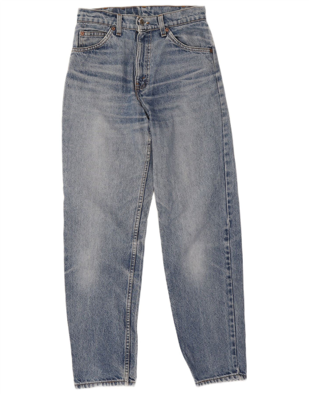 Jeans cônicos femininos LEVI'S W28 L30 algodão azul