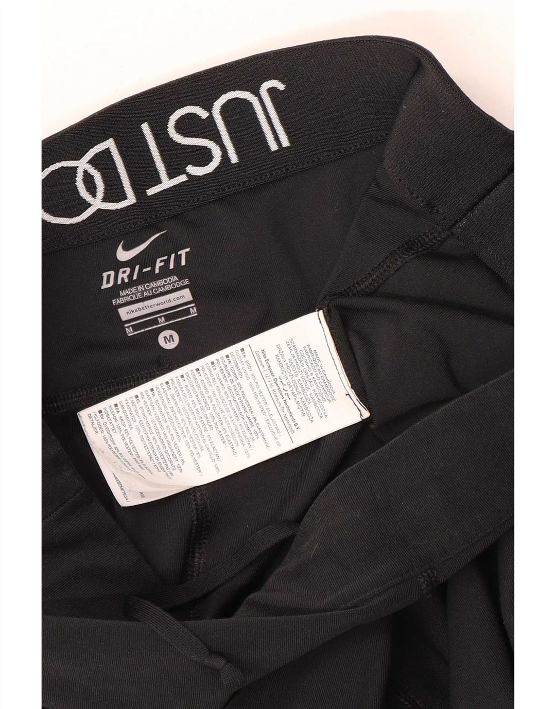 Leggings Nike Dri Fit Capri UK 14 Médio Preto