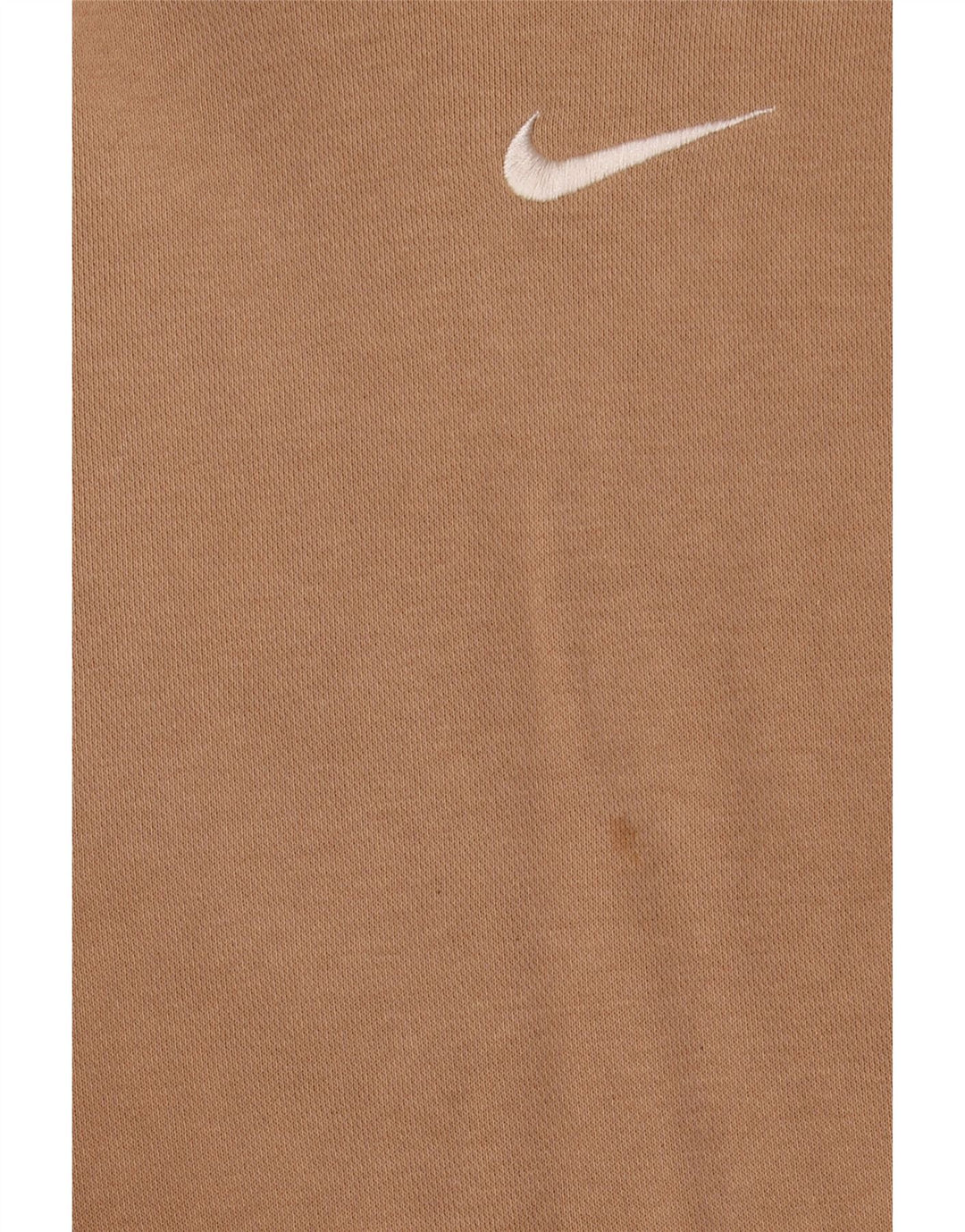Suéter Nike Masculino Loose Fit com Capuz Grande Algodão Bege