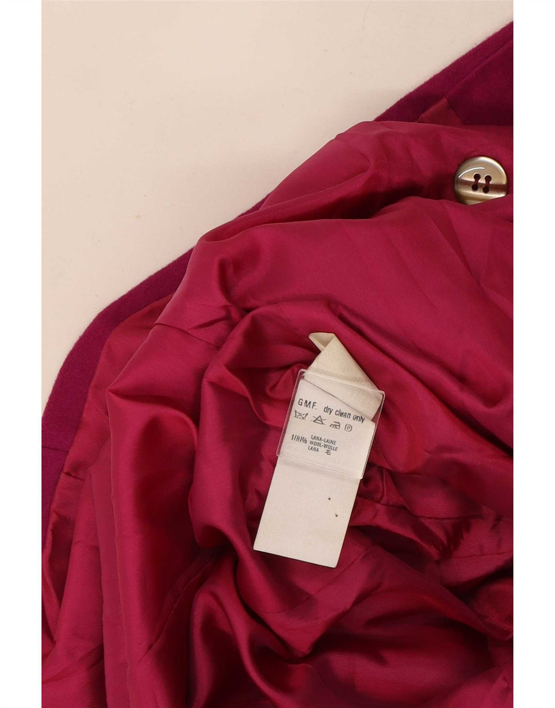 Jaqueta blazer feminina Accento By Marzotto com peito duplo Reino Unido 16 grande rosa