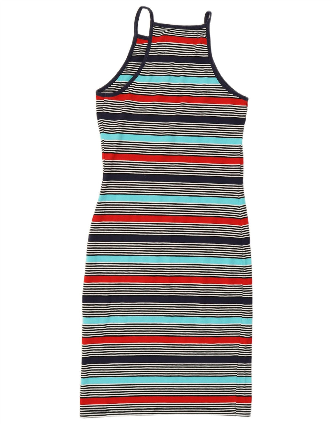 Vestido camiseta feminino SUPERDRY Manhattan UK 6 XS listrado multicolorido