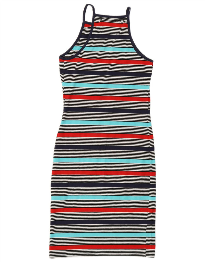 Vestido camiseta feminino SUPERDRY Manhattan UK 6 XS listrado multicolorido