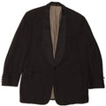 Jaqueta Blazer Masculina Hugo Boss com 1 Botão IT 52 XL Lã Preta