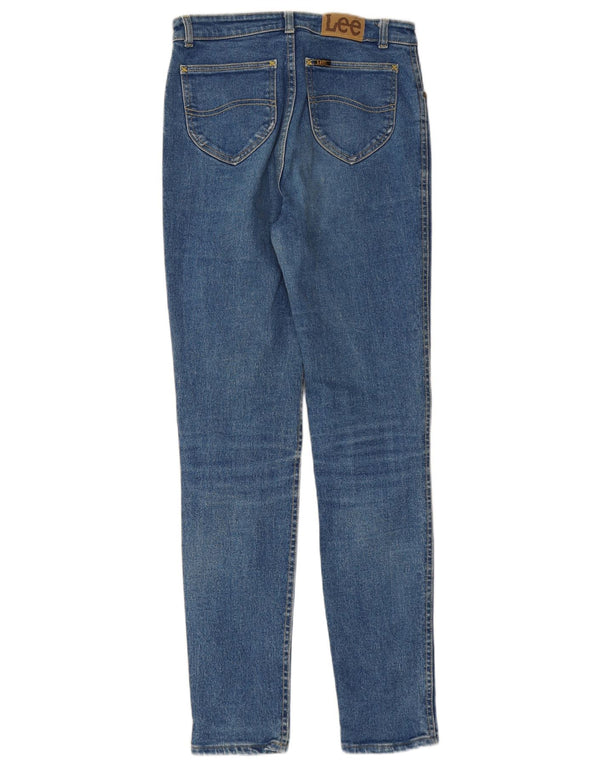 LEE Jeans skinny feminino de cintura alta W32 L31 algodão azul