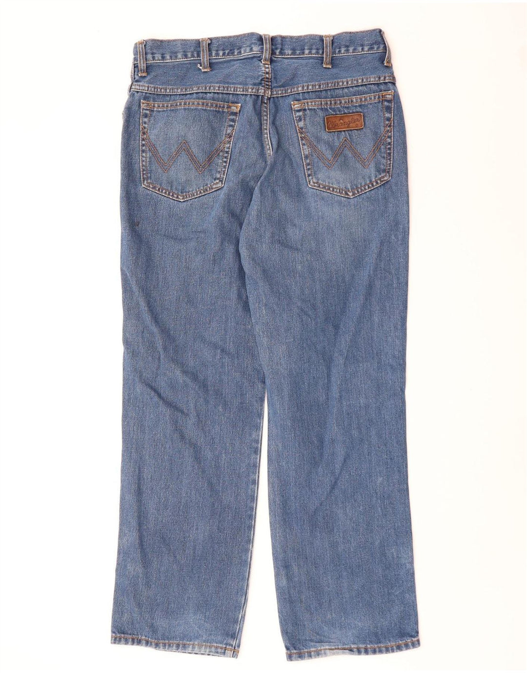 Wrangler Masculino Ohio Straight Jeans W34 L30 Azul Algodão