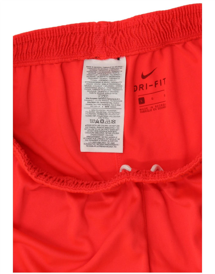 Nike Mens Dri Fit Graphic Sport Shorts Grande Laranja Poliéster