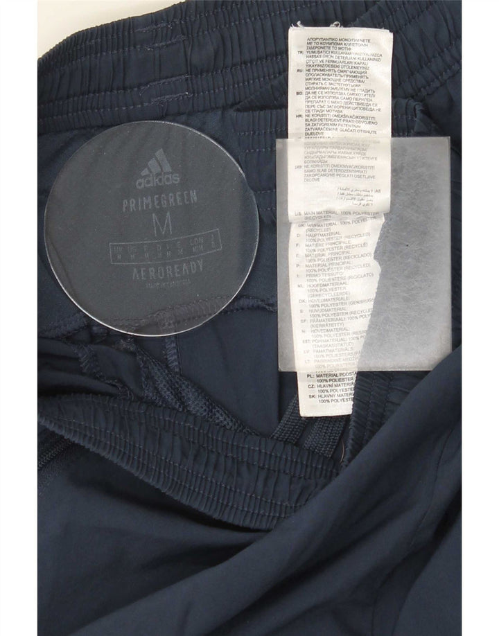 Adidas Mens Aeroready Sport Shorts Médio Azul Marinho Poliéster