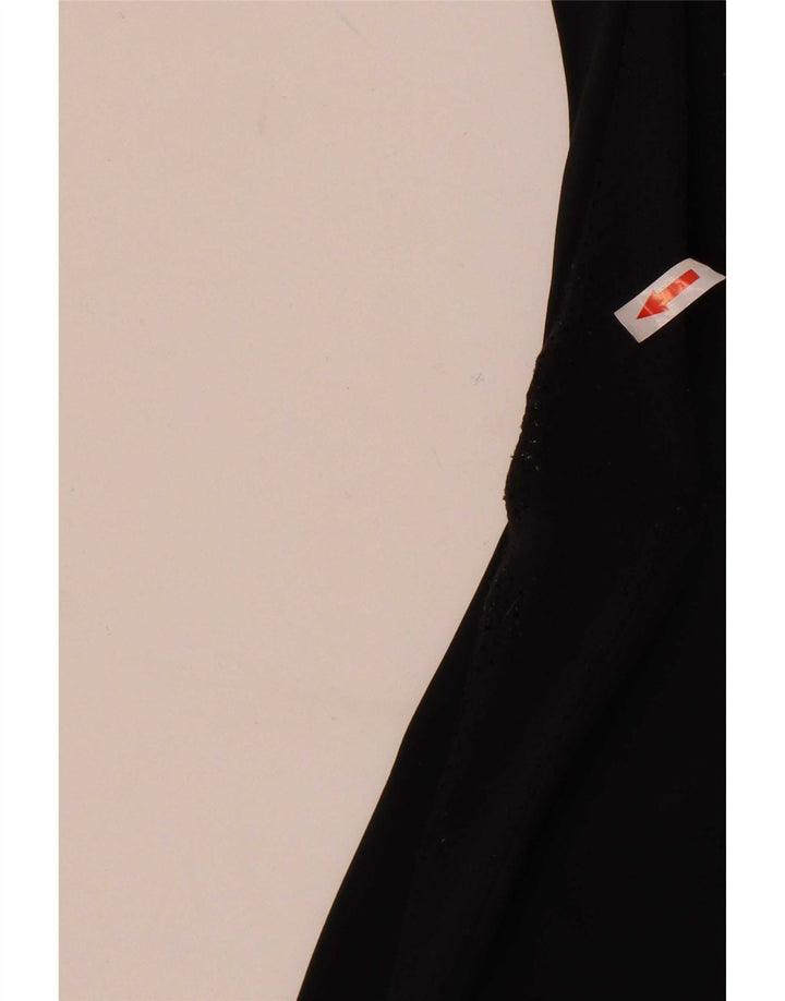 Leggings gráficas femininas Jack Wills Reino Unido 12 poliéster preto médio