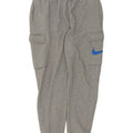 Calça de treino Nike masculina Graphic Cargo Joggers cinza médio manchado
