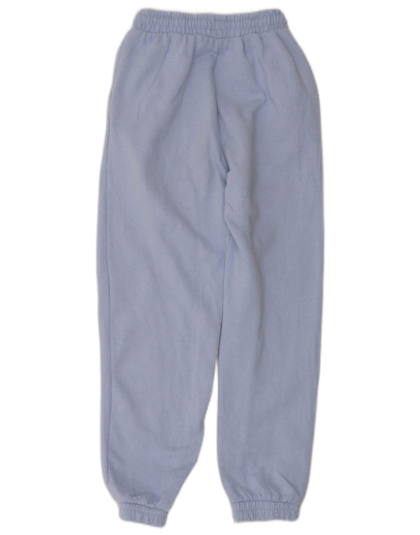 Calça de treino feminina Zara Joggers UK 8 pequeno azul poliéster