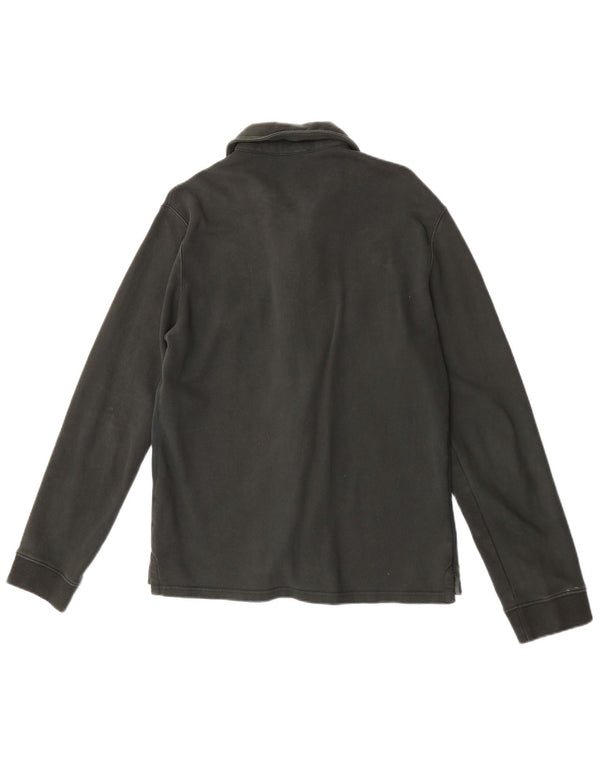 Camiseta masculina Reiss de algodão verde pequeno