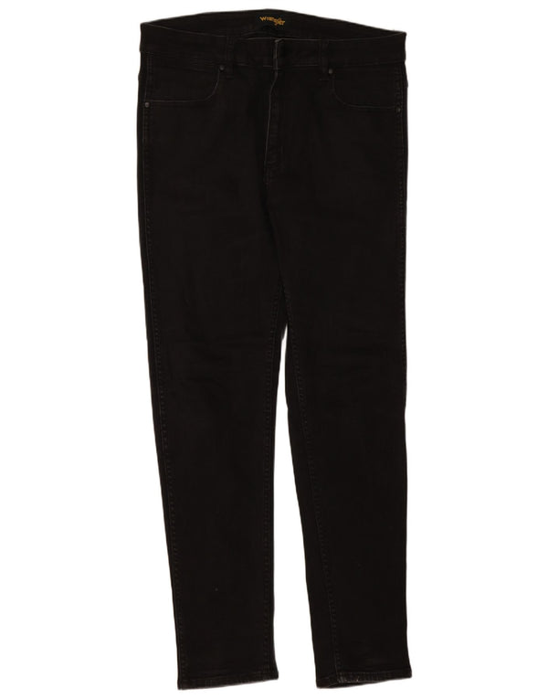 Jeans Wrangler feminino slim W32 L28 algodão preto