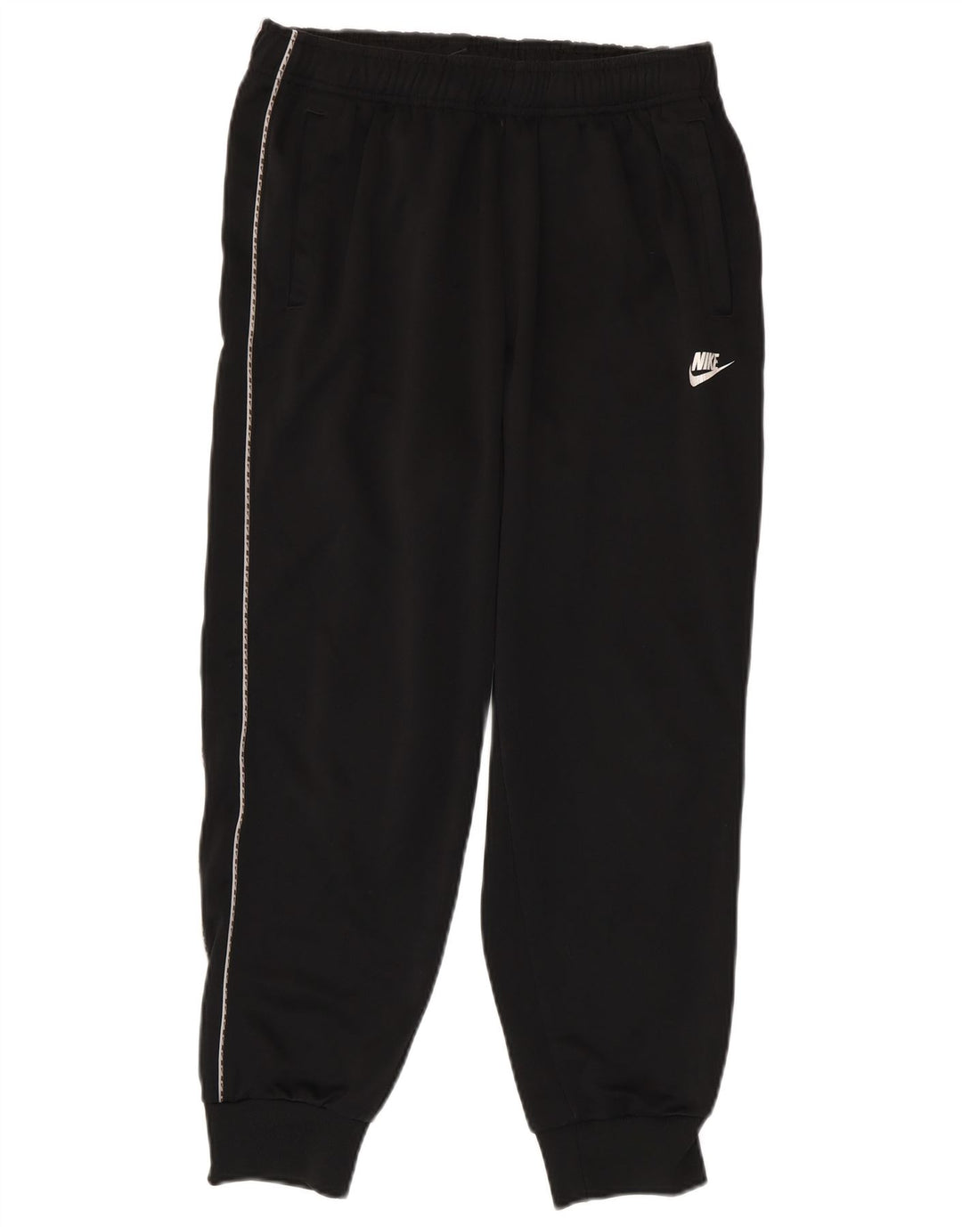 Nike Mens Treino Calças Joggers Médio Poliéster Preto