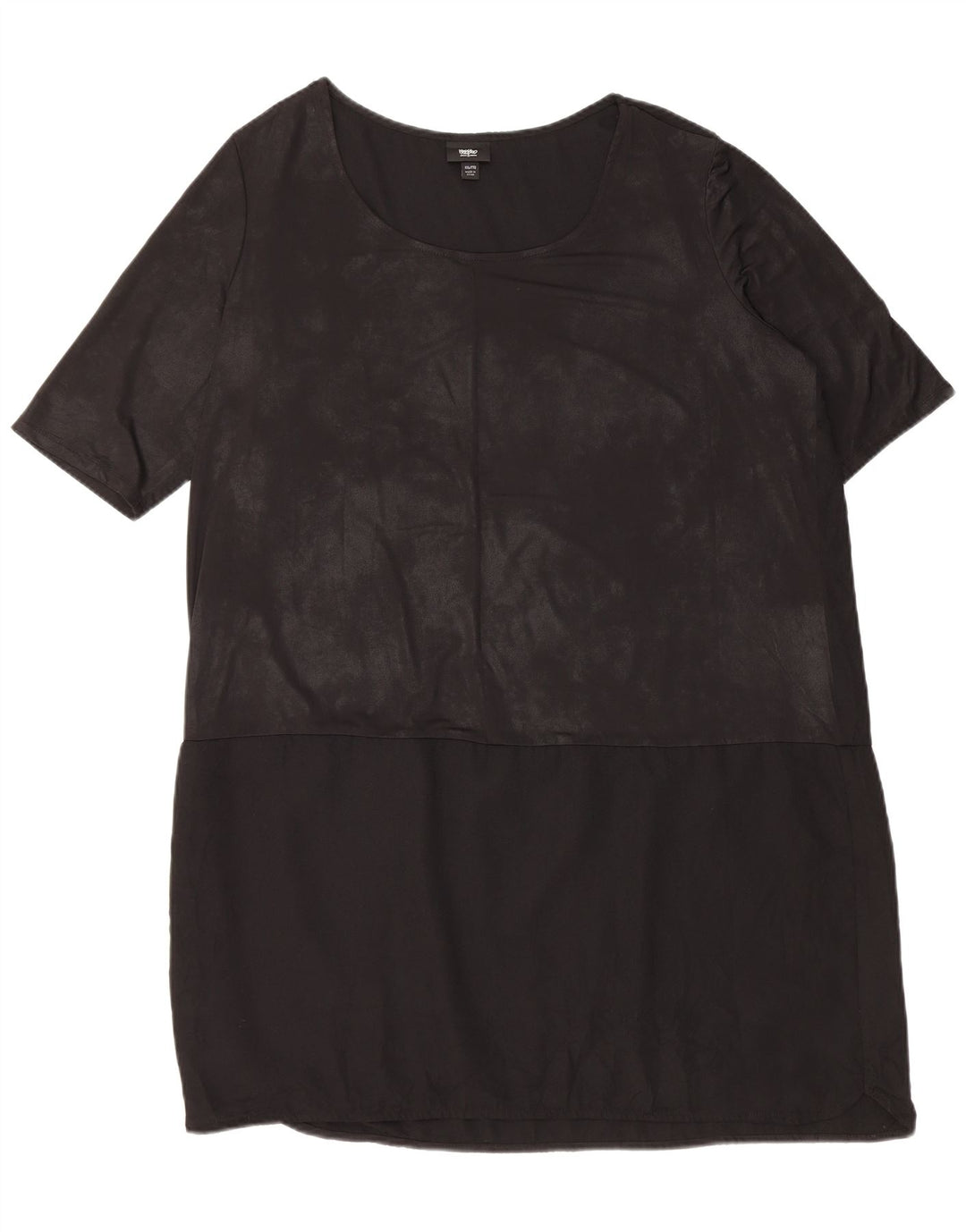 Vestido feminino MOSSIMO UK 20 2XL poliéster preto