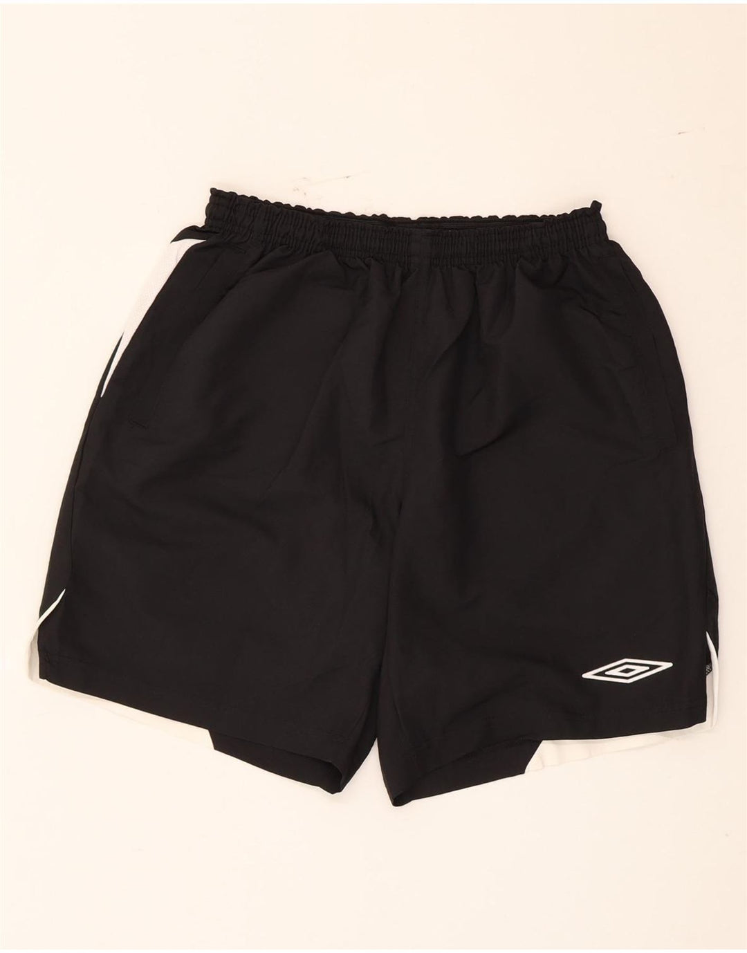 Umbro Mens Sport Shorts Grande Poliéster Colorblock Preto