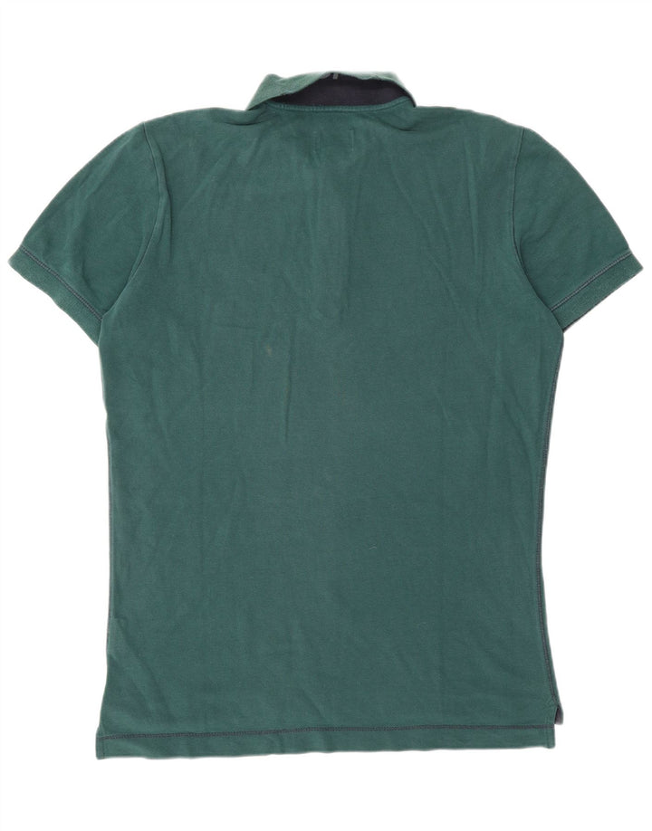 Camisa polo masculina ENERGIE grande algodão verde