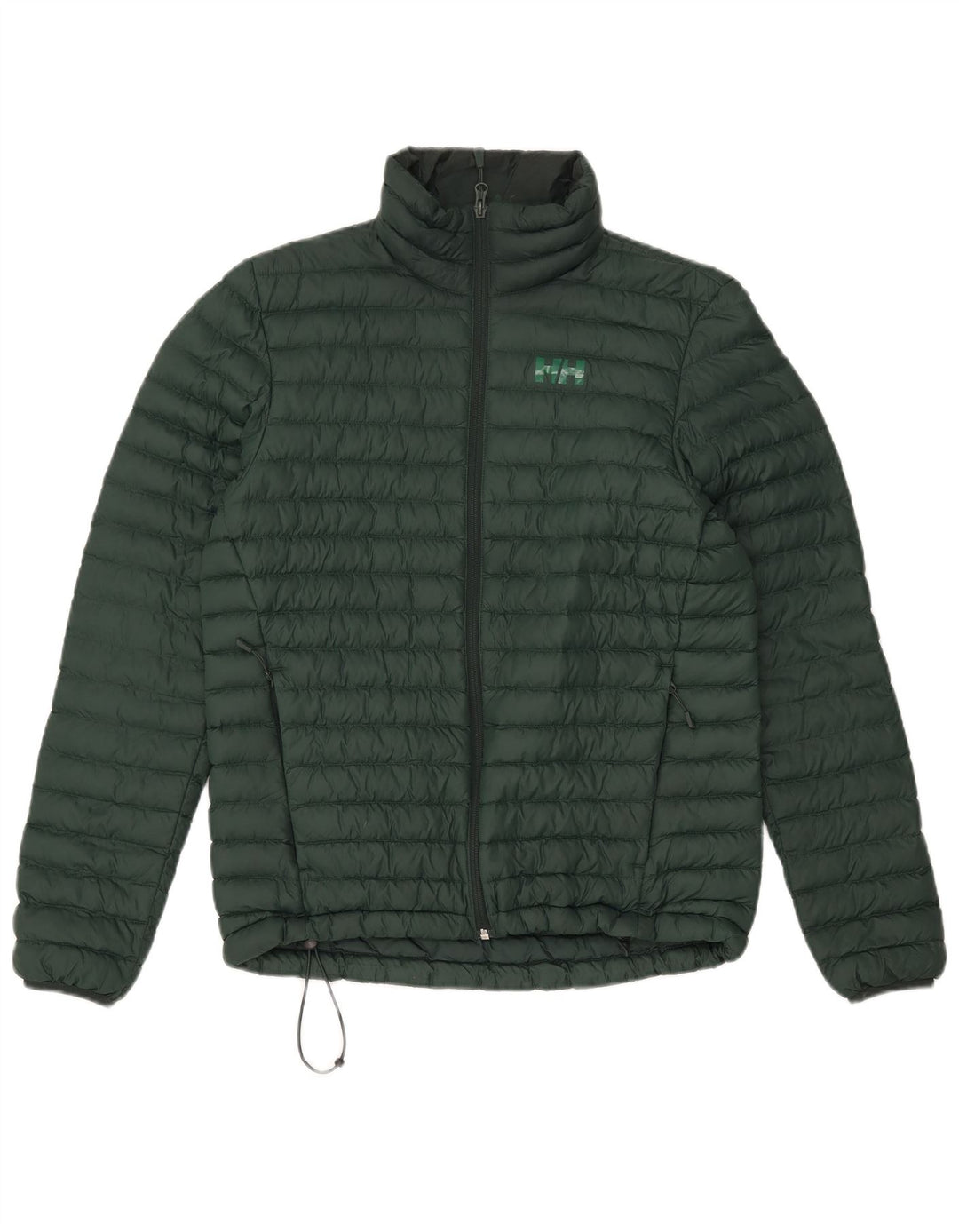 HELLY HANSEN Jaqueta masculina acolchoada com ajuste relaxado UK 36 pequena poliamida verde