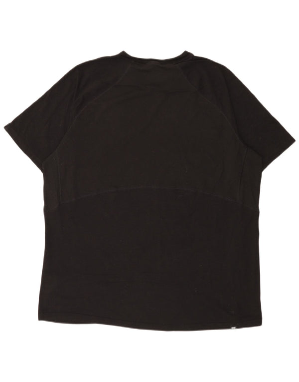 Camiseta masculina Puma Top 2XL algodão preto