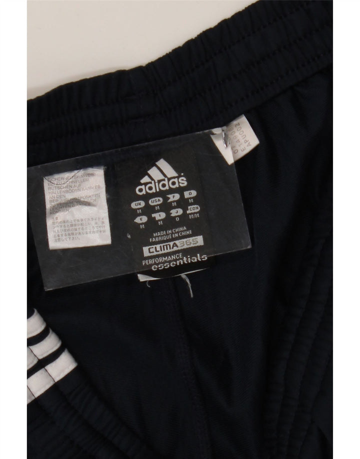 Calça de treino masculina Adidas Clima 365 poliéster azul marinho médio