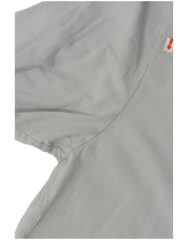 Tommy Bahama Camiseta masculina relaxada top grande algodão azul