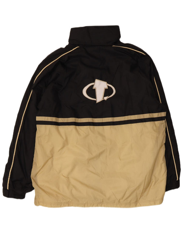 FREEMAN T. PORTER Jaqueta masculina de agasalho gráfico XL bege Colourblock