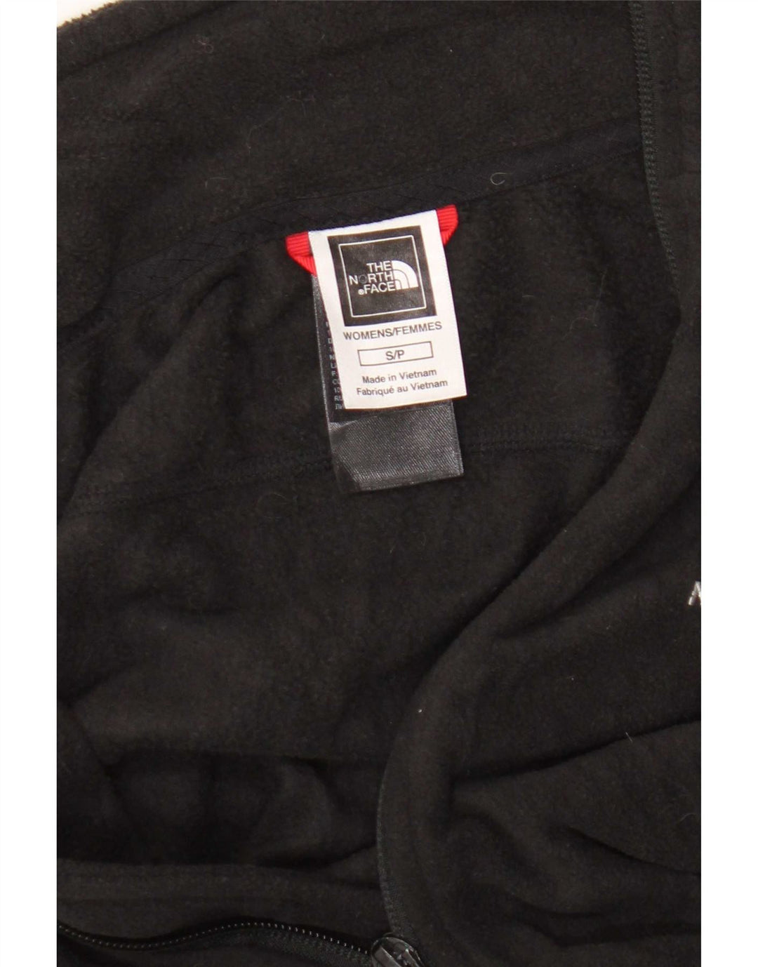 Jaqueta de lã feminina The North Face UK 10 poliéster preto pequeno