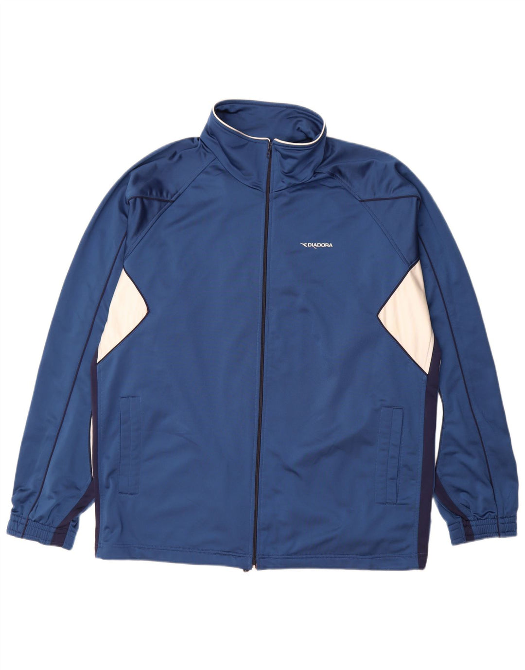 Diadora Mens Treino Top Jacket 2XL Azul Colourblock Poliéster