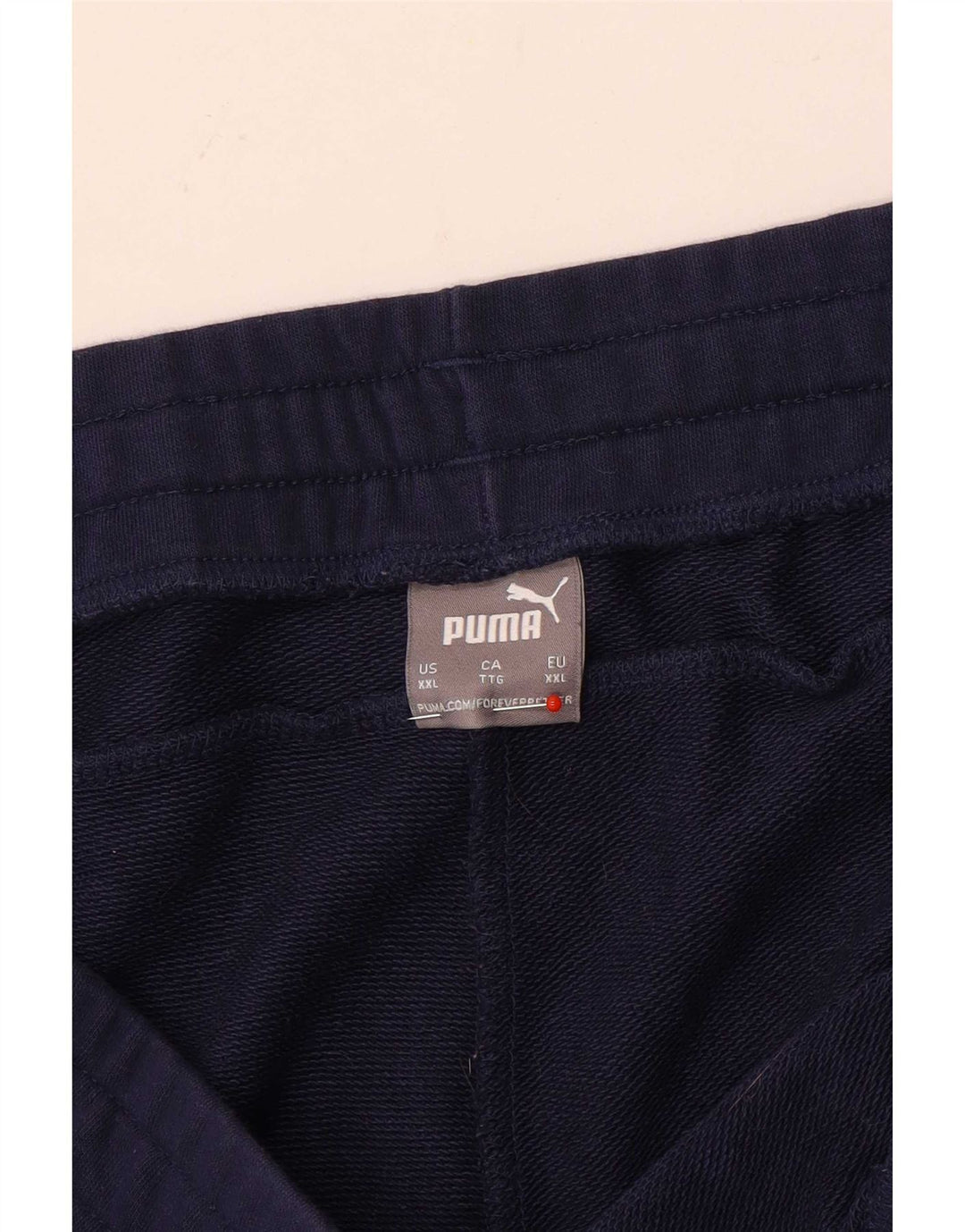 Calça de treino masculina Puma Joggers 2XL azul marinho