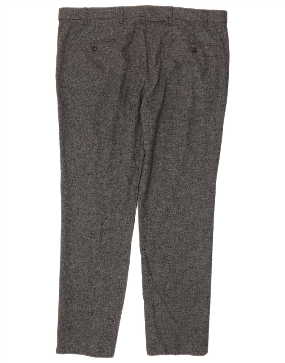 Calça Chino Masculina Slim Marks & Spencer W38 L31 Poliéster Cinza