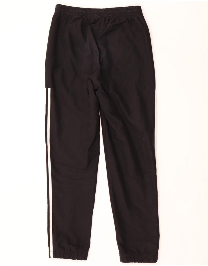 Adidas Mens Treino Calças Joggers Pequeno Poliéster Preto