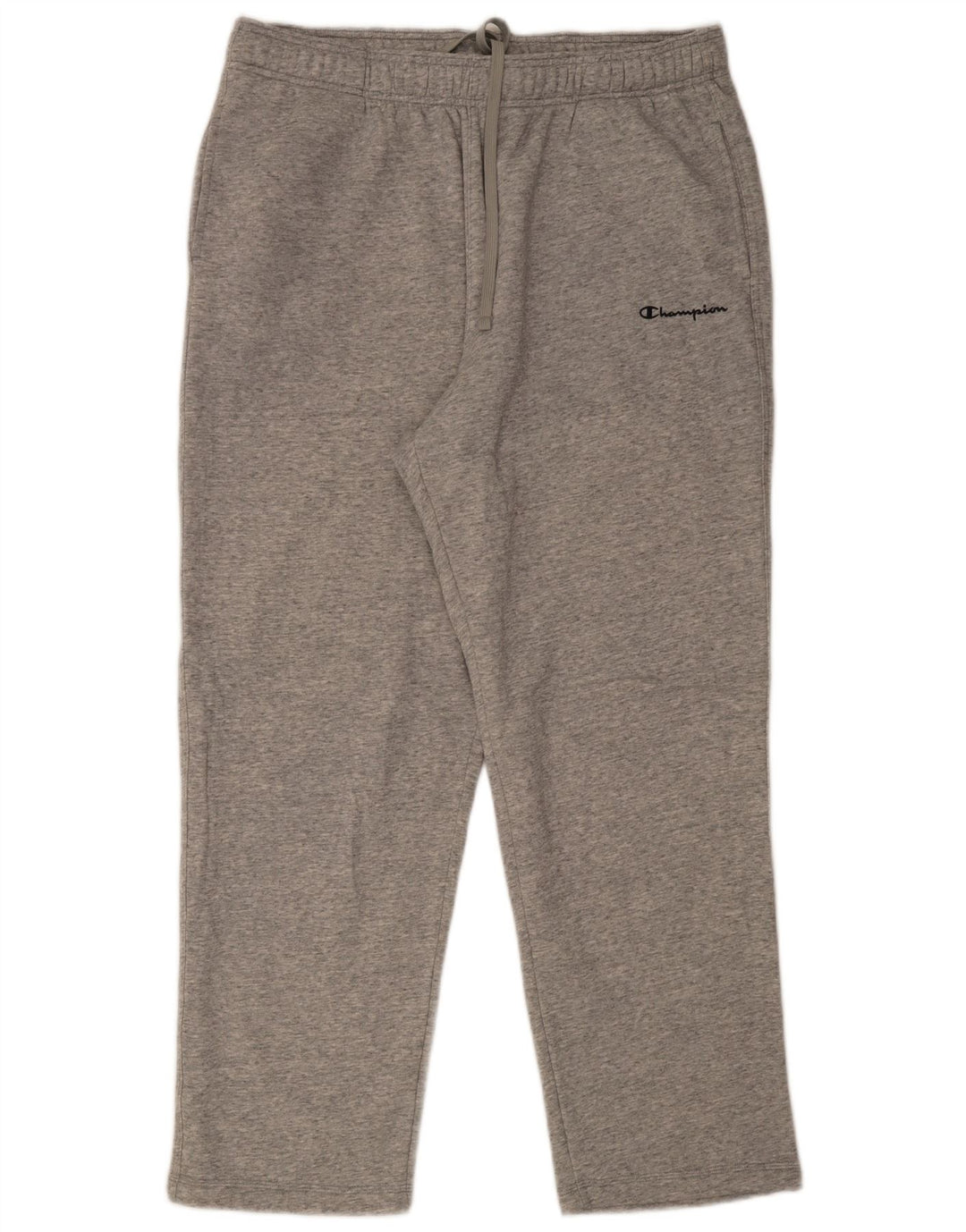 Calça de treino masculina Champion 2XL algodão manchado cinza