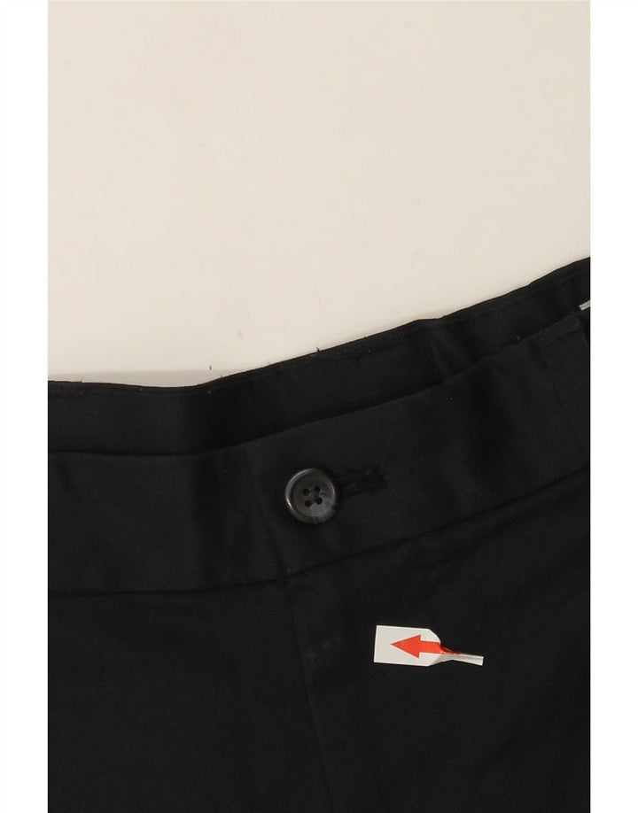 Izod Mens Chino Shorts Grande W36 Azul Marinho Poliéster