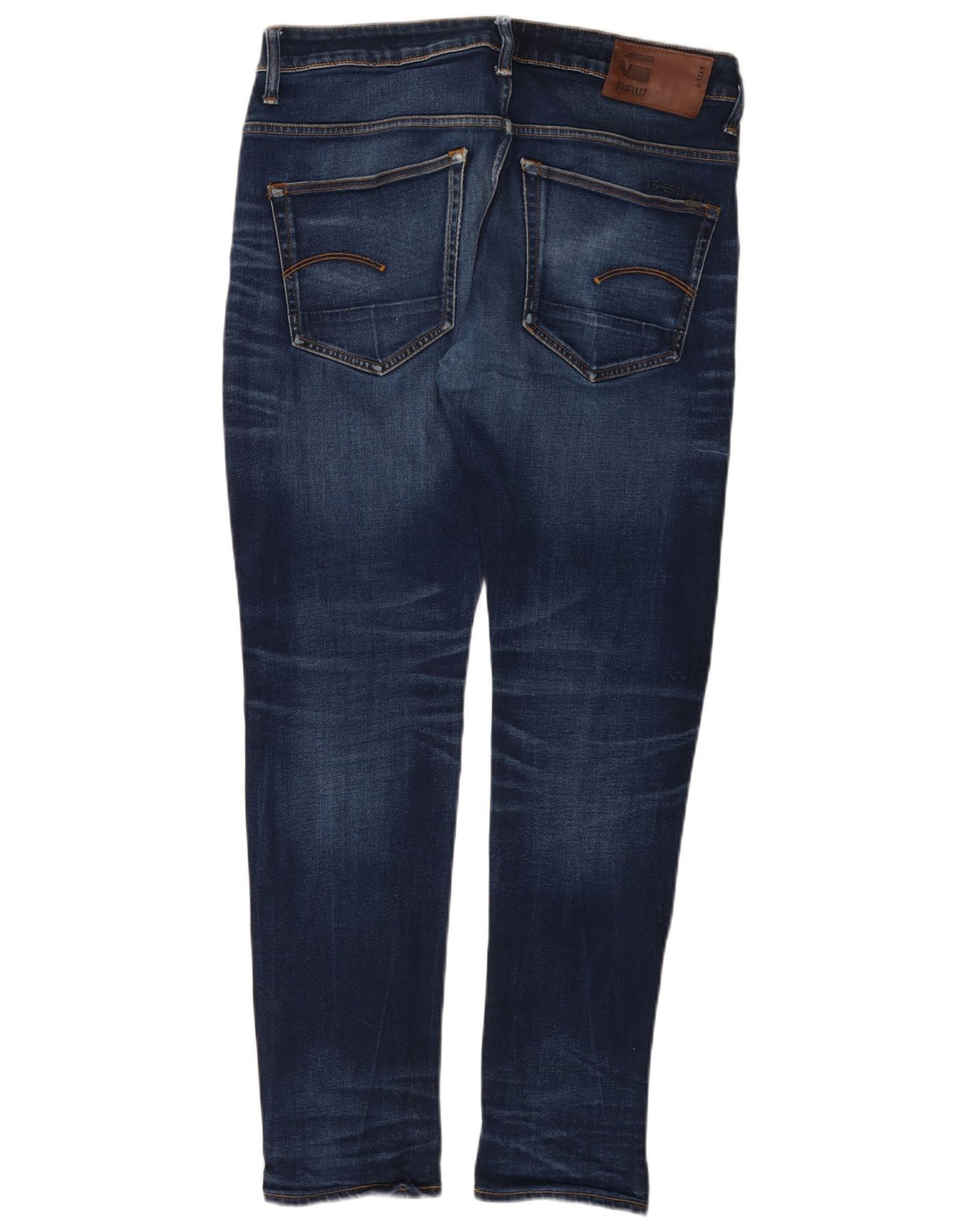 Jeans slim masculino G-STAR W32 L32 algodão azul marinho