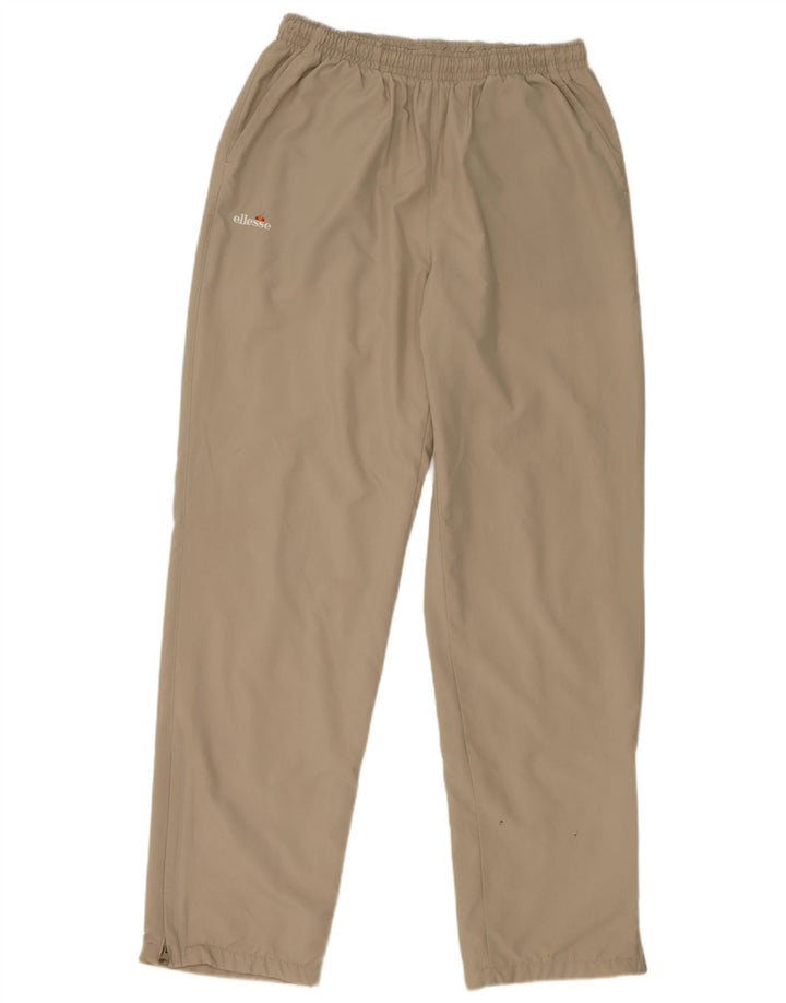 Calça de treino masculina Ellesse grande poliéster bege