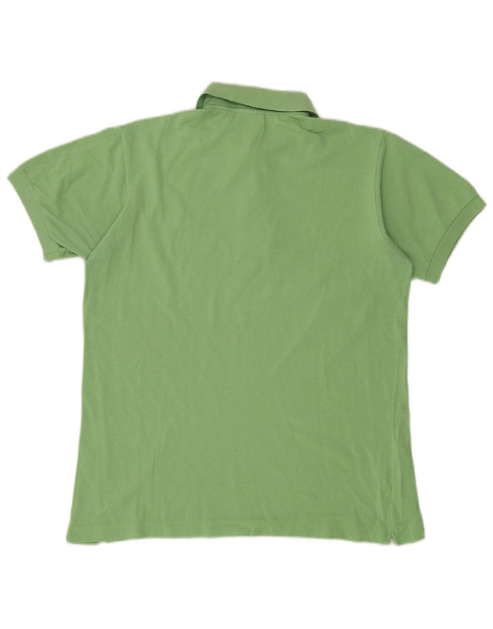 Camisa polo masculina LACOSTE tamanho 3 pequeno algodão verde