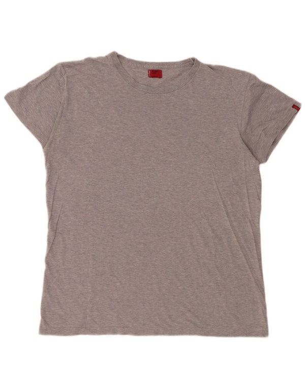 Camiseta masculina Levi's grande cinza manchada