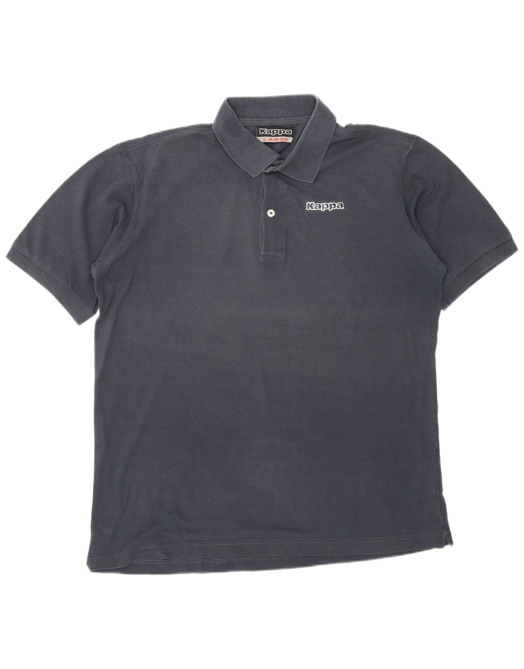 Camisa polo masculina KAPPA grande algodão azul marinho