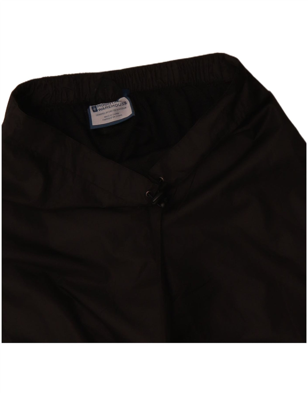 Calça impermeável feminina Mountain Warehouse UK 12 médio W32 L30 preta
