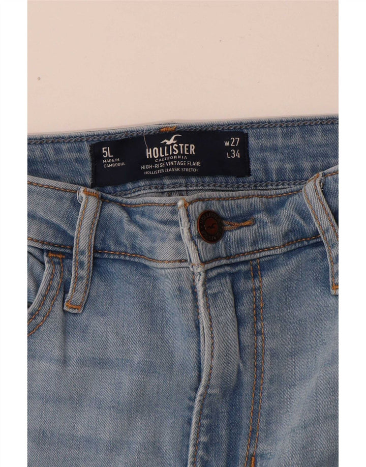 Calça jeans feminina Hollister W27 L34 azul algodão
