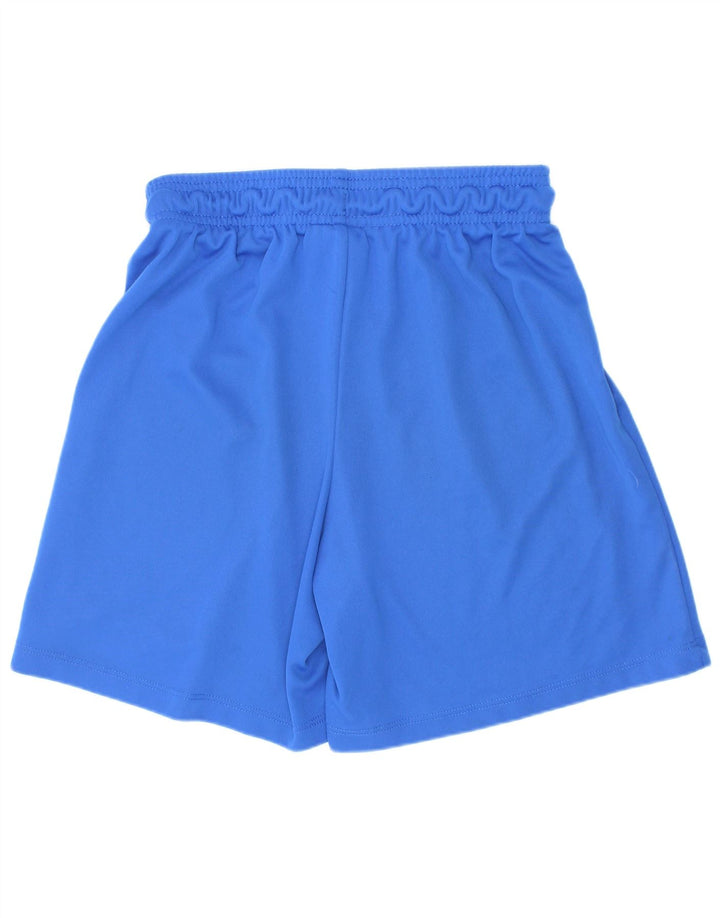 Shorts esportivos Nike Boys Dri Fit 10-11 anos médio azul poliéster