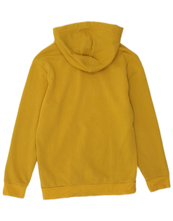 Suéter com capuz gráfico Adidas Boys Juventus 11-12 anos algodão amarelo