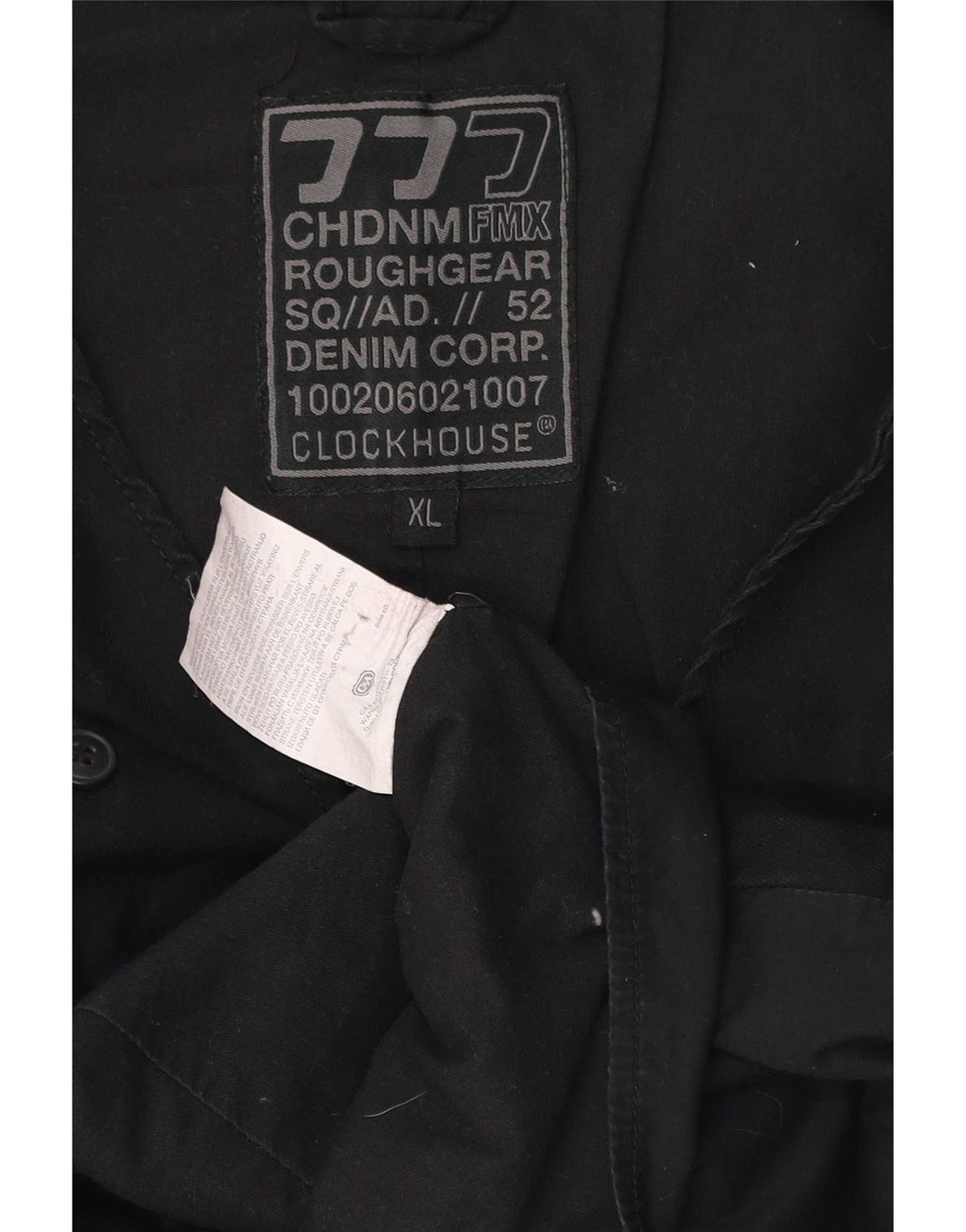 Colete masculino C&A XL preto algodão