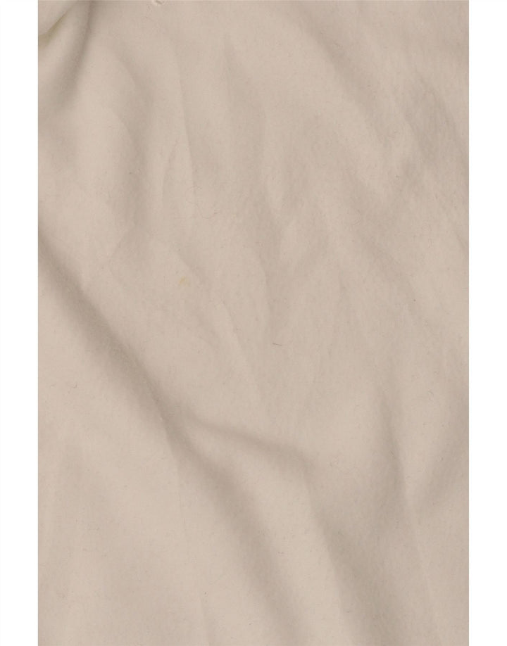 Jumper de lã feminino Ellesse UK 16 grande poliéster branco