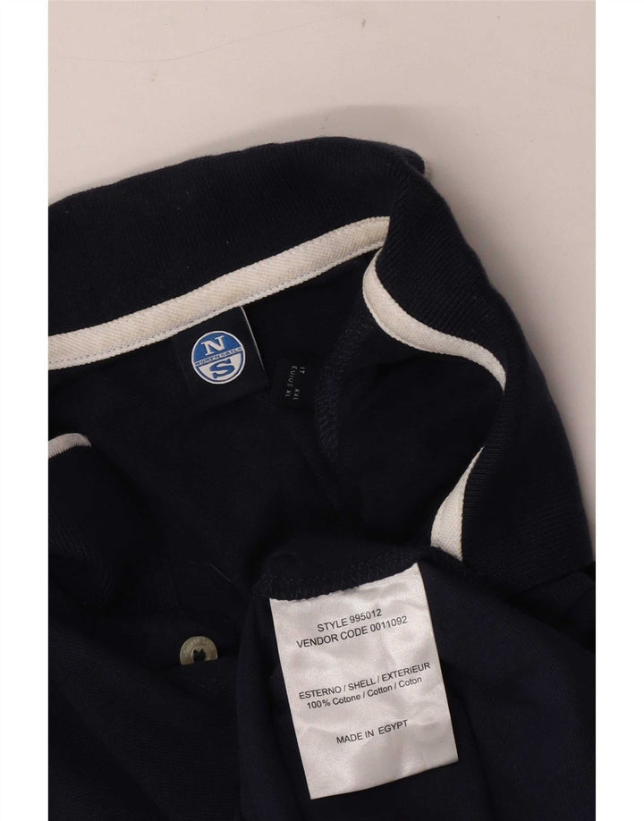 Camisa polo masculina North Sails XL azul marinho algodão