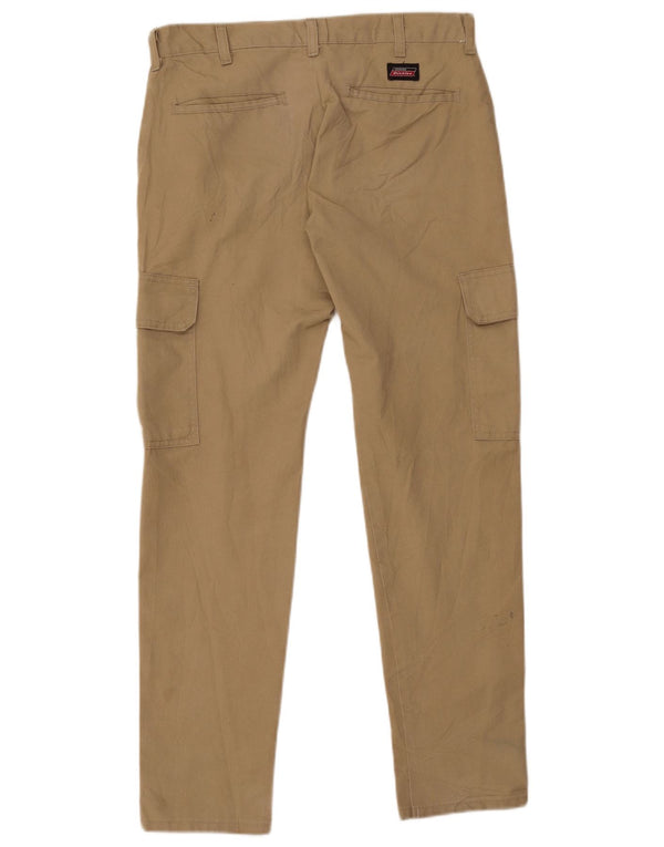 Calças cargo masculinas Dickies Slim W32 L30 bege