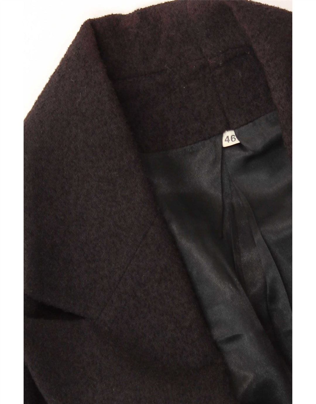 Jaqueta blazer feminina vintage com 1 botão IT 46 grande preta